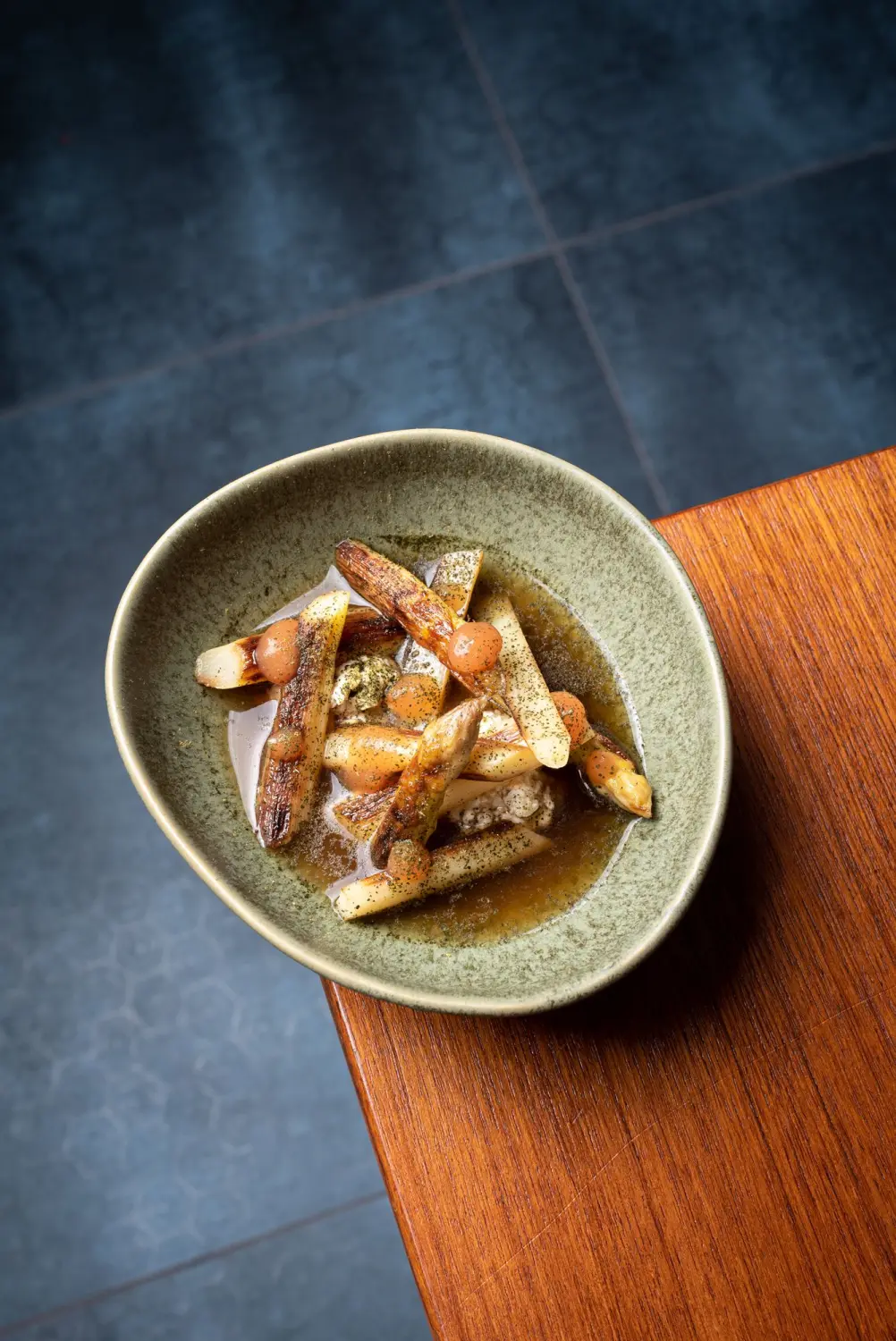 Une assiette du restaurant Rolland