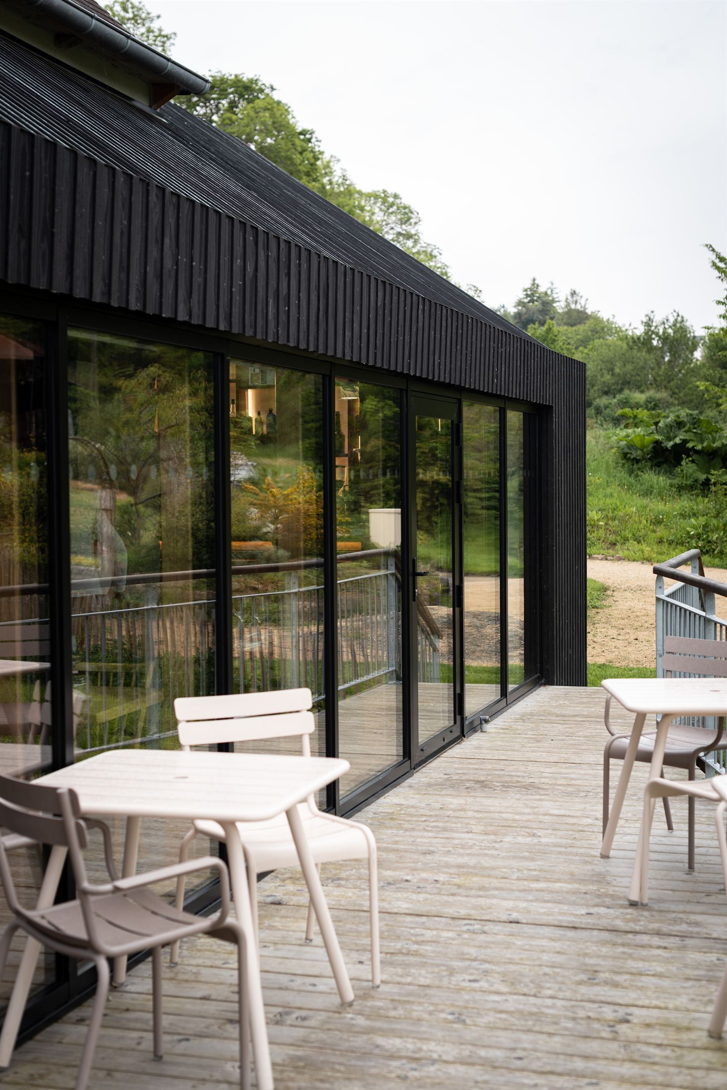 La terrasse du restaurant Rolland