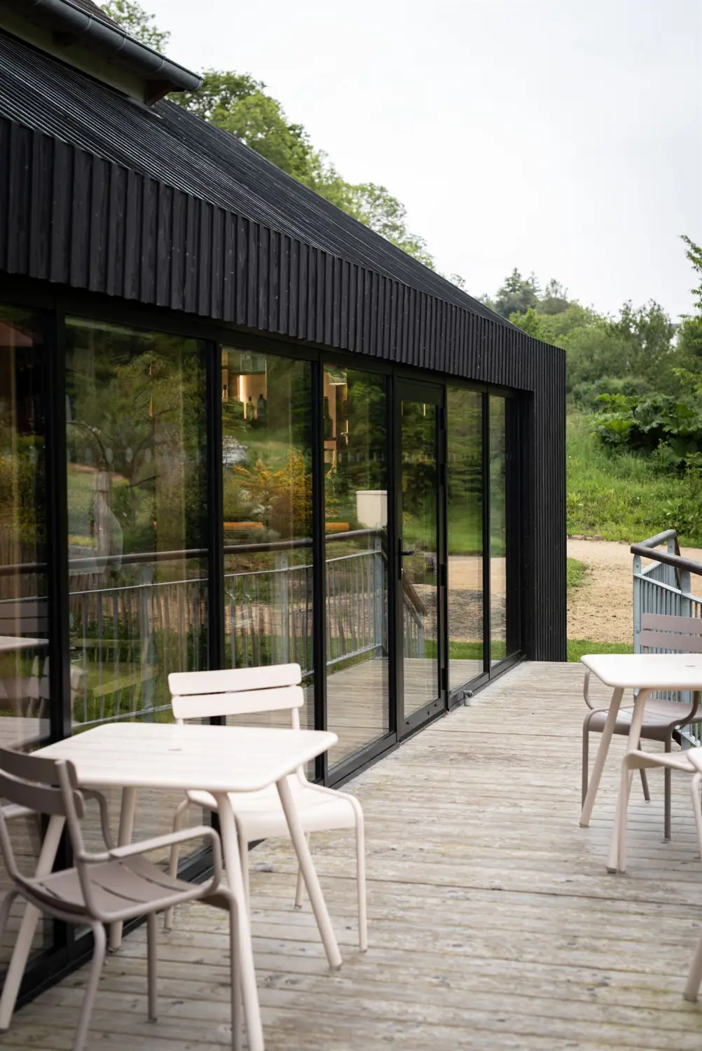 La terrasse du restaurant Rolland